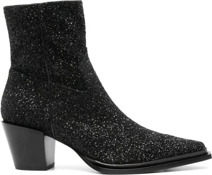 Jimmy Choo Cece Ab 60 Glittered Boots