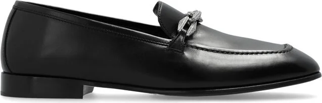 Jimmy Choo Chain Embellished Loafers