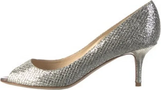 Metallic, Pattern Prints, Silver