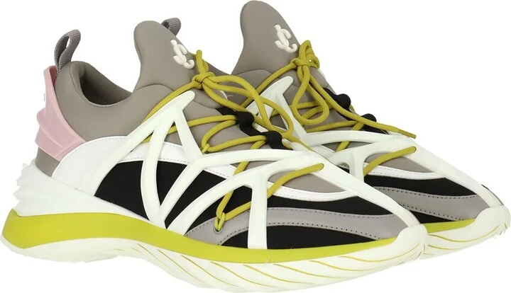 Jimmy Choo Cosmos/F Neoprene & Leather Sneaker