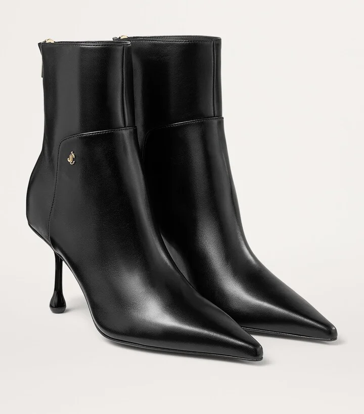 Jimmy Choo Cycas 80 Lambskin Ankle Boots - Image 3