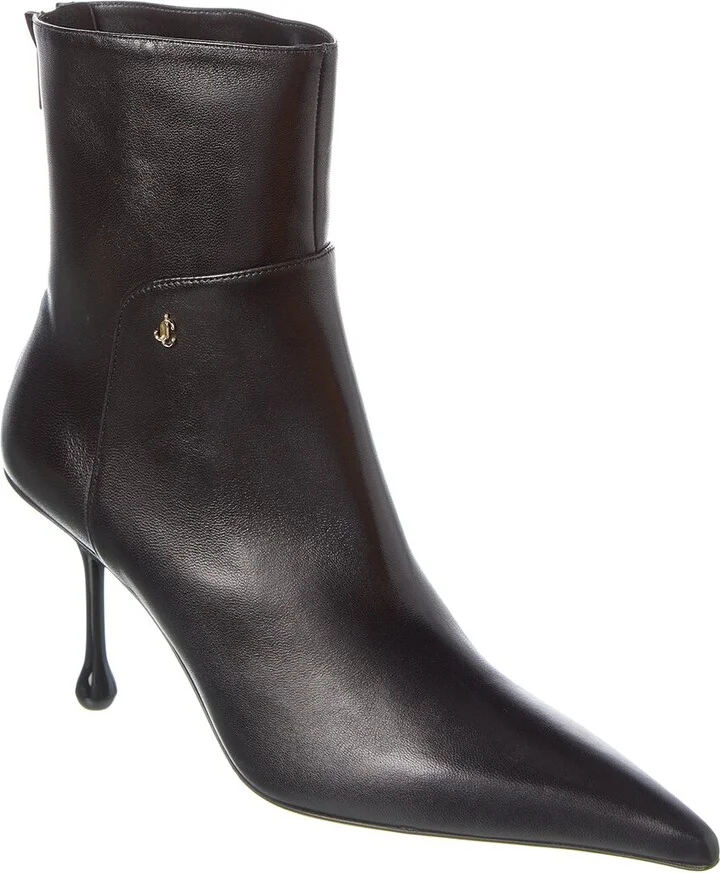 Jimmy Choo Cycas Ab 80 Leather Bootie