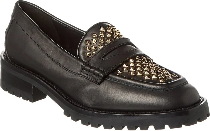 Jimmy Choo Deanna 30 Leather Loafer