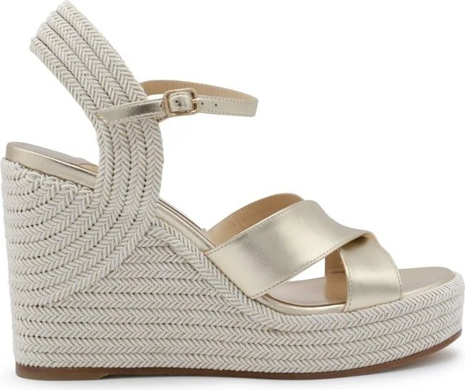 Jimmy Choo Dellena 100 Wedge Sandals