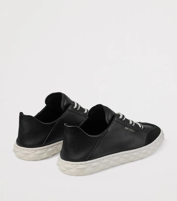 Jimmy Choo Diamond Flex Leather Trainers - Image 5