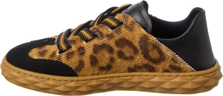 Jimmy Choo Diamond Light Flex/F Leather Sneaker - Image 2
