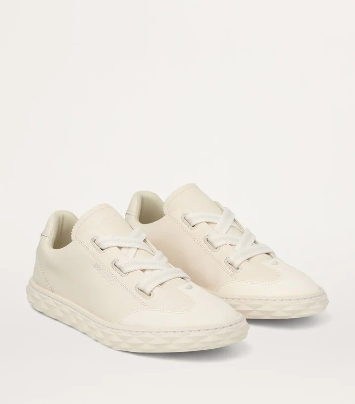 Jimmy Choo Diamond Light Flex Leather Sneakers - Image 3
