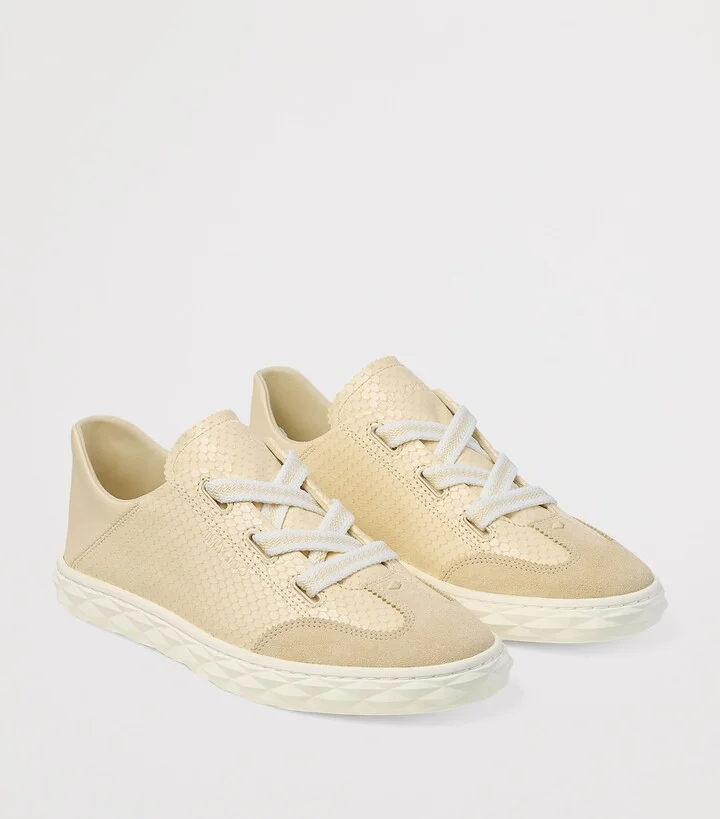 Jimmy Choo Diamond Light Flex Leather Sneakers - Image 2