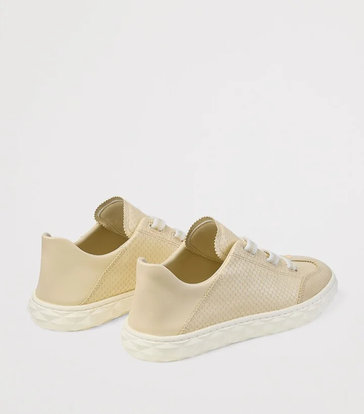 Jimmy Choo Diamond Light Flex Leather Sneakers - Image 4