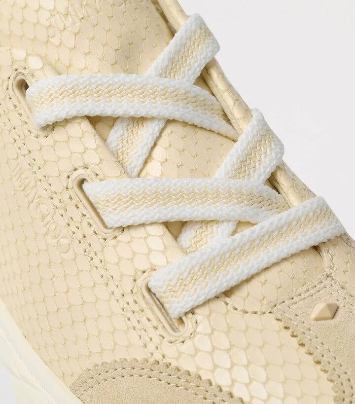 Jimmy Choo Diamond Light Flex Leather Sneakers - Image 5