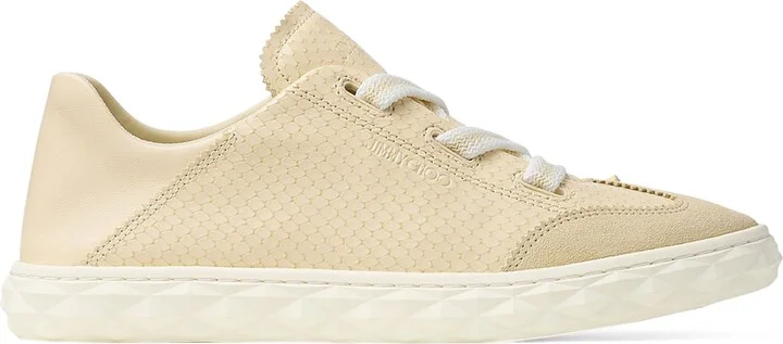 Jimmy Choo Diamond Light Flex Leather Sneakers