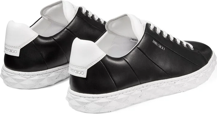 Jimmy Choo Diamond Light Leather Sneakers - Image 2