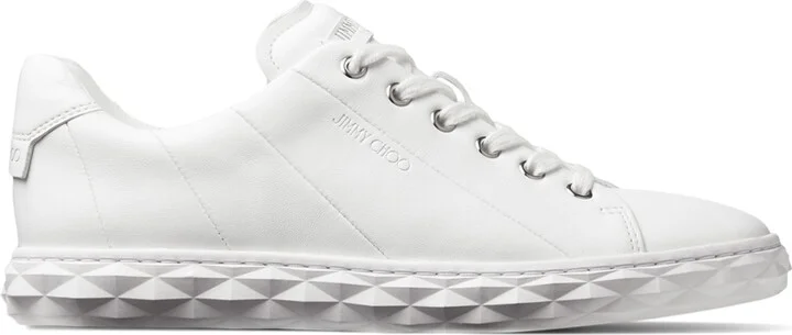 Jimmy Choo Diamond Light Leather Sneakers