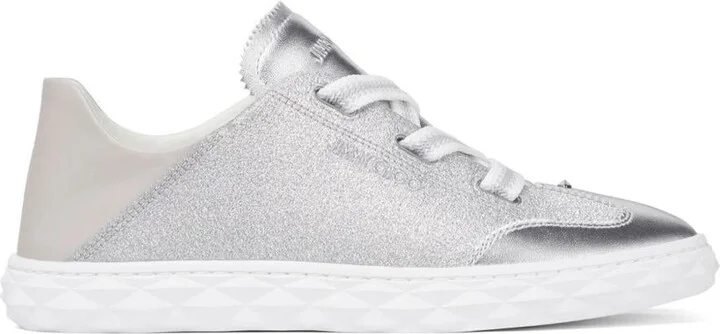 Jimmy Choo Diamond Light Leather Sneakers