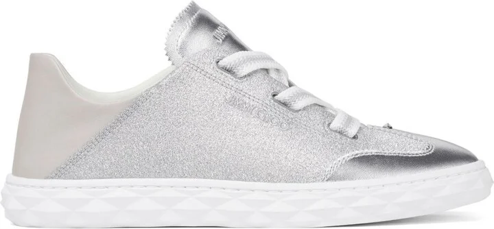 Jimmy Choo Diamond Light Leather Sneakers