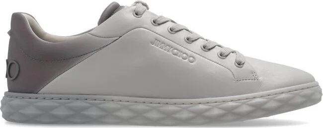 Jimmy Choo Diamond Light/M II Ombré-Effect Lace-Up Sneakers