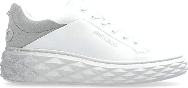 Jimmy Choo Diamond Maxi Glitter Trainers