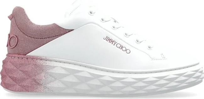 Jimmy Choo Diamond Maxi Glitter Trainers