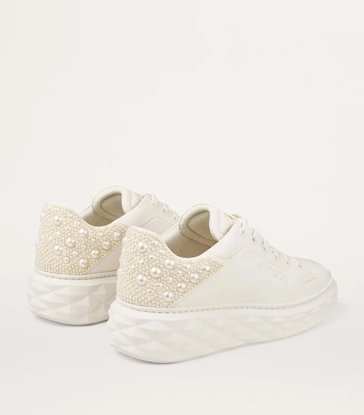 Jimmy Choo Diamond Maxi Low-Top Sneakers - Image 2