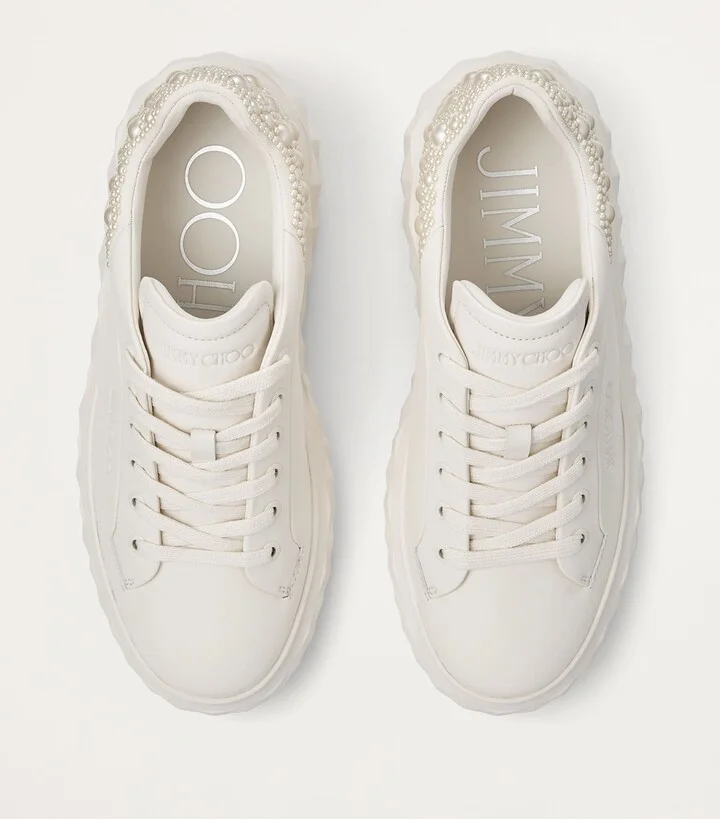 Jimmy Choo Diamond Maxi Low-Top Sneakers - Image 3