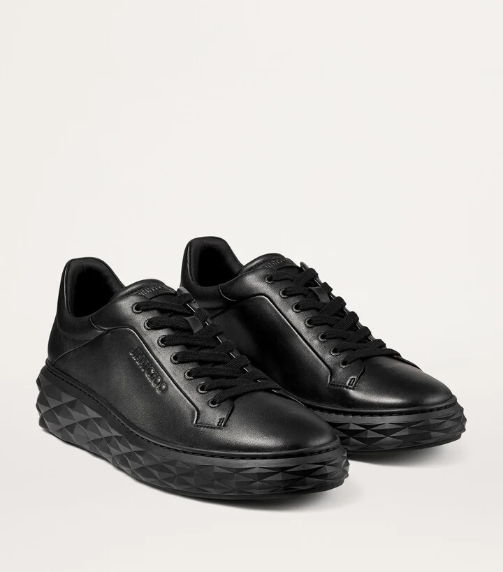 Jimmy Choo Diamond Maxi Low-Top Sneakers - Image 4