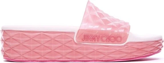 Jimmy Choo Diamond Platform Slides