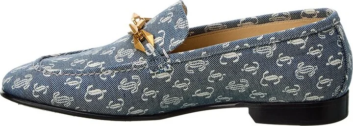Jimmy Choo Diamond Tilda Denim Loafer - Image 2