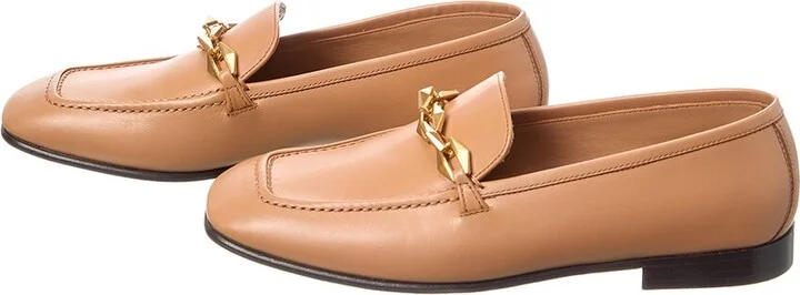 Jimmy Choo Diamond Tilda Leather Loafer (Authentic Pre-Loved) - Image 2