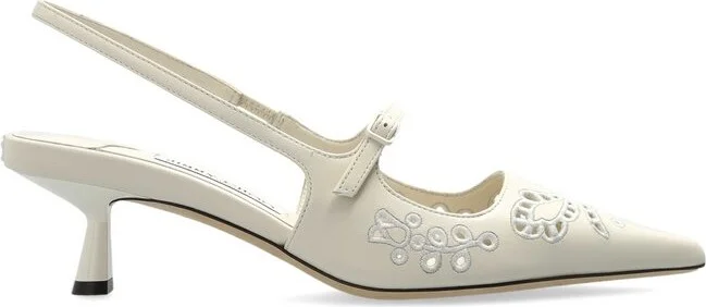Jimmy Choo Didi 45 Pointed-Toe Slingback Pumps