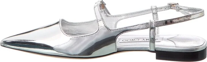 Jimmy Choo Didi Leather Slingback Flat - Image 2