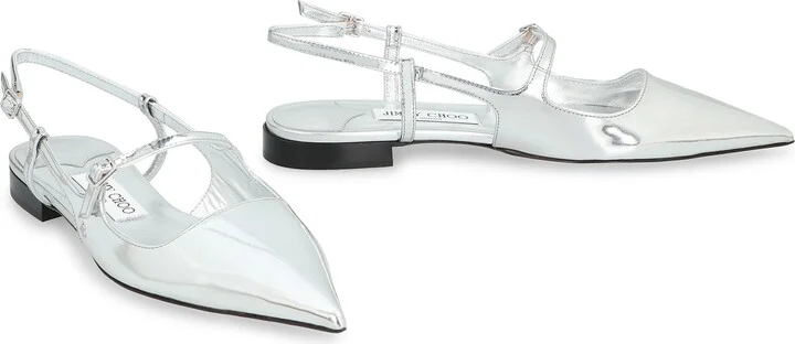 Jimmy Choo Didi Leather Slingback Pumps - Image 3