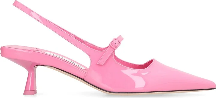 Jimmy Choo Didi Patent Leather Slingback Pumps - Image 2