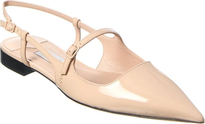 Jimmy Choo Didi Patent Slingback Flat