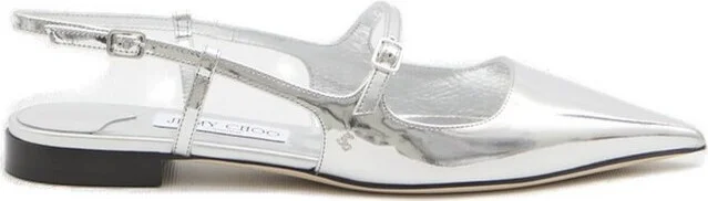 Jimmy Choo Didi Pointed Toe Ballet Flats