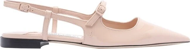 Jimmy Choo Didi Slingback Flat Shoes