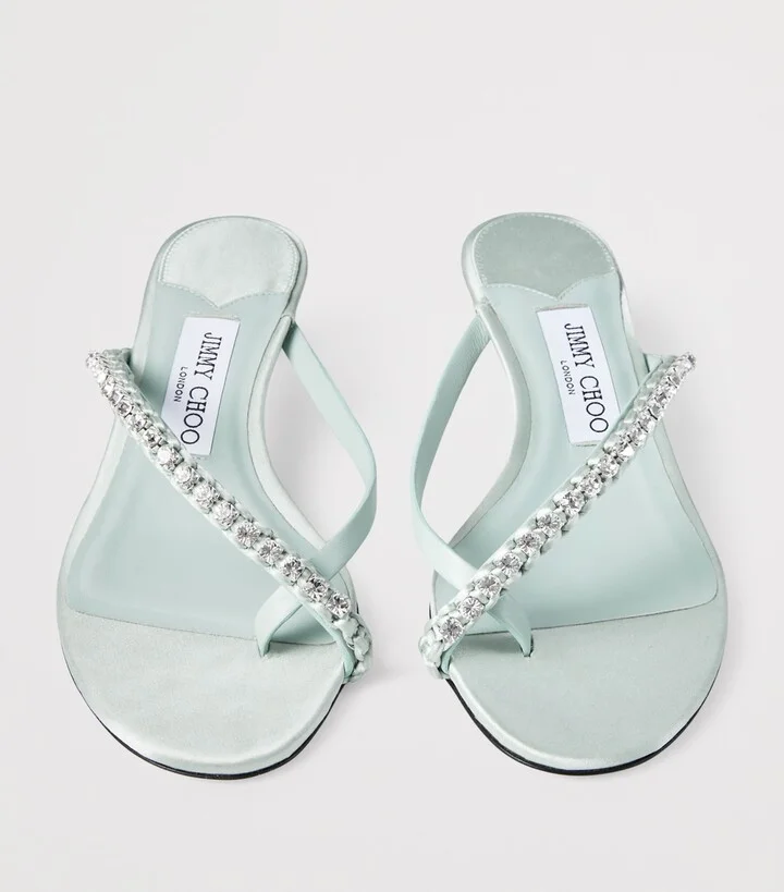 Jimmy Choo Dila 35 Leather Heeled Sandals - Image 2