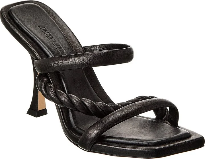 Jimmy Choo Diosa 90 Leather Sandal