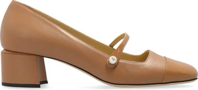 Jimmy Choo Elisa 45 Square-Toe Pumps