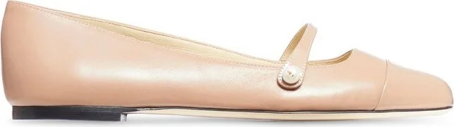 Jimmy Choo Elisa Embellished Ballerina Flats