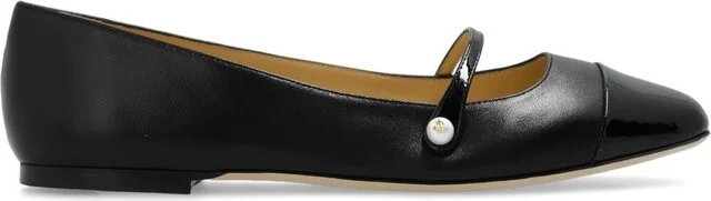Jimmy Choo Elisa Embellished Ballerina Flats