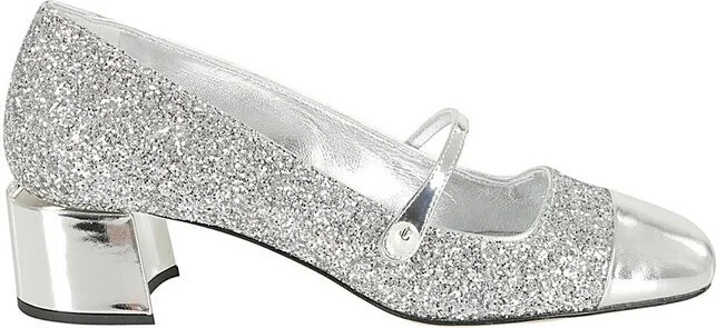Jimmy Choo Elisa Glittery Pumps