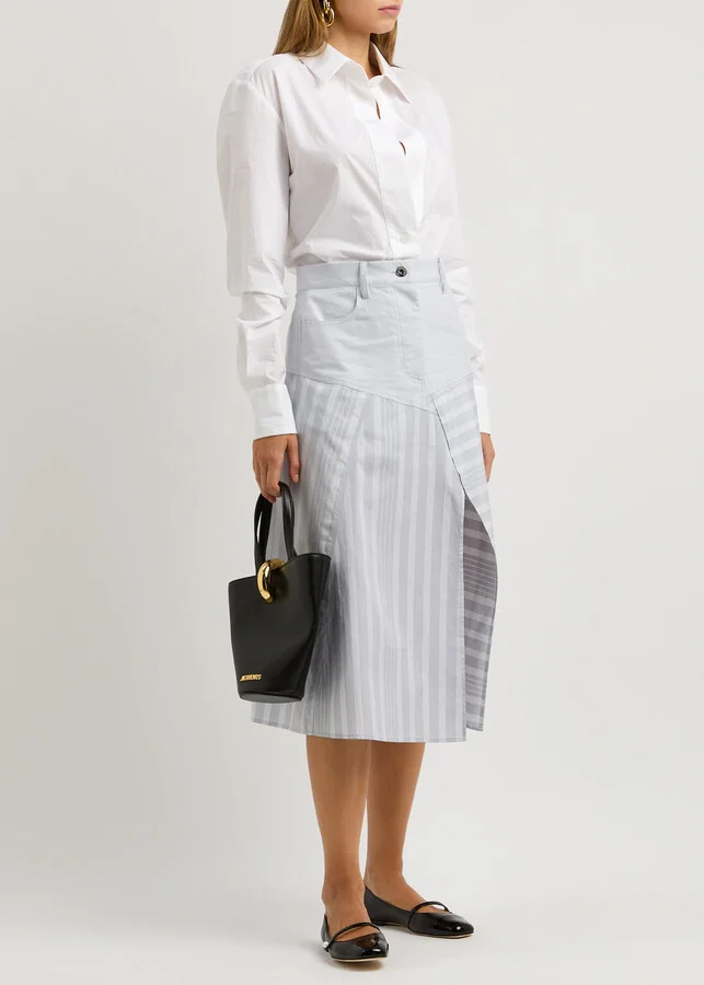 Jimmy Choo Elisa Leather Flats - Image 6