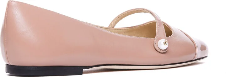 Jimmy Choo Elisa Patent Leather Ballets - Image 2