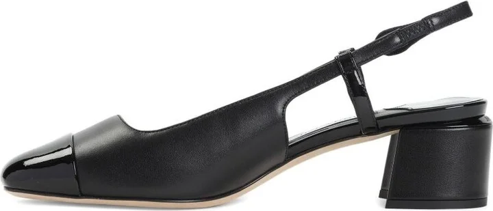 Jimmy Choo Elisa Patent Leather Slingback Pumps - Image 2