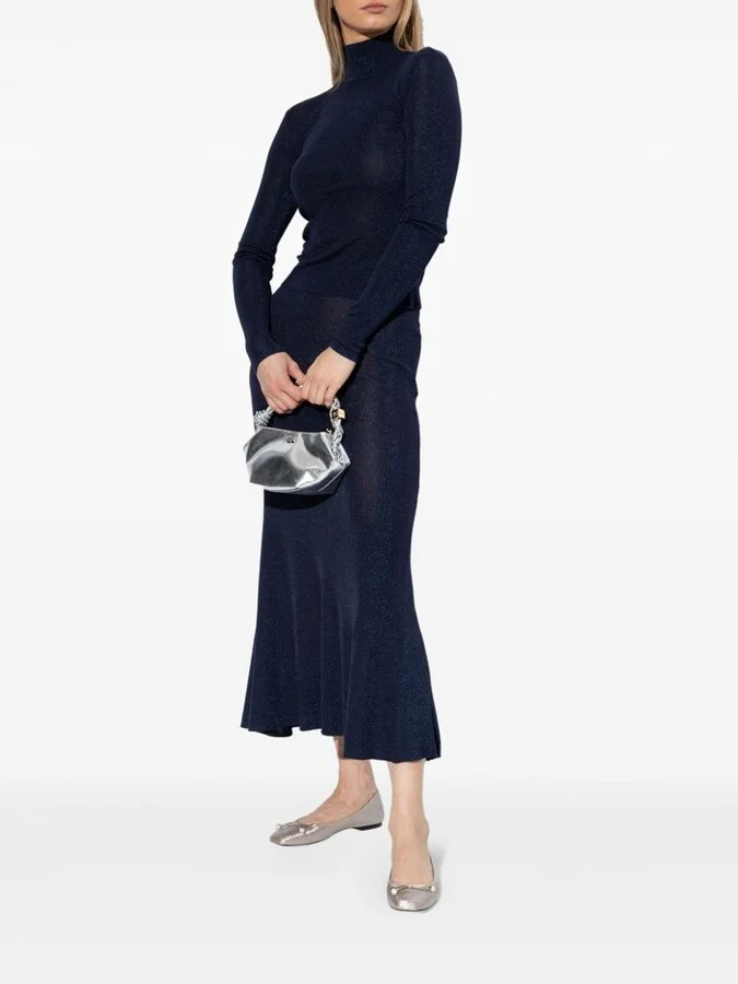 Jimmy Choo Elme Flat Leather Ballet Flats - Image 4