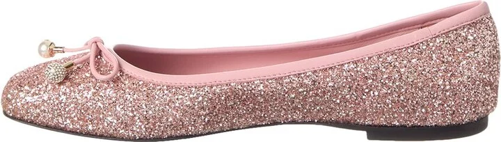 Jimmy Choo Elme Glitter Flat - Image 2