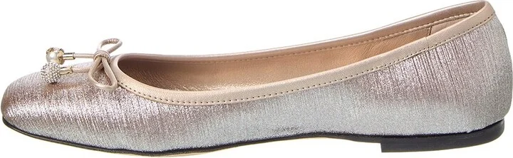 Jimmy Choo Elme Glitter Flat - Image 2