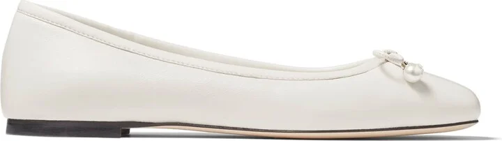 Jimmy Choo Elme Lambskin Ballet Flats