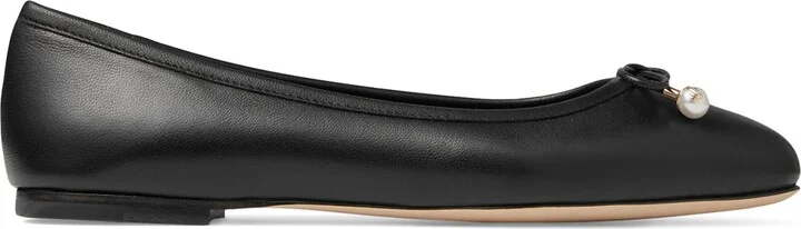 Jimmy Choo Elme Lambskin Ballet Flats