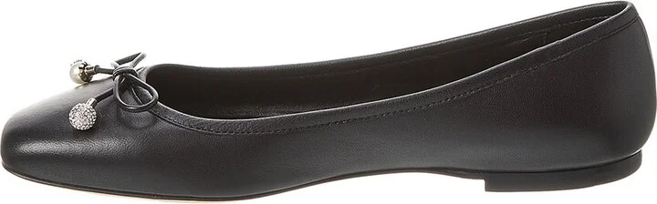 Jimmy Choo Elme Leather Flat - Image 2